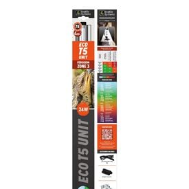 Reptile Systems - Eclairage Eco T5 Unit Zone 3 Ferguson pour Terrarium