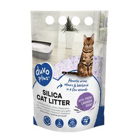 Duvoplus - Premium Silica litière lavande - 5L