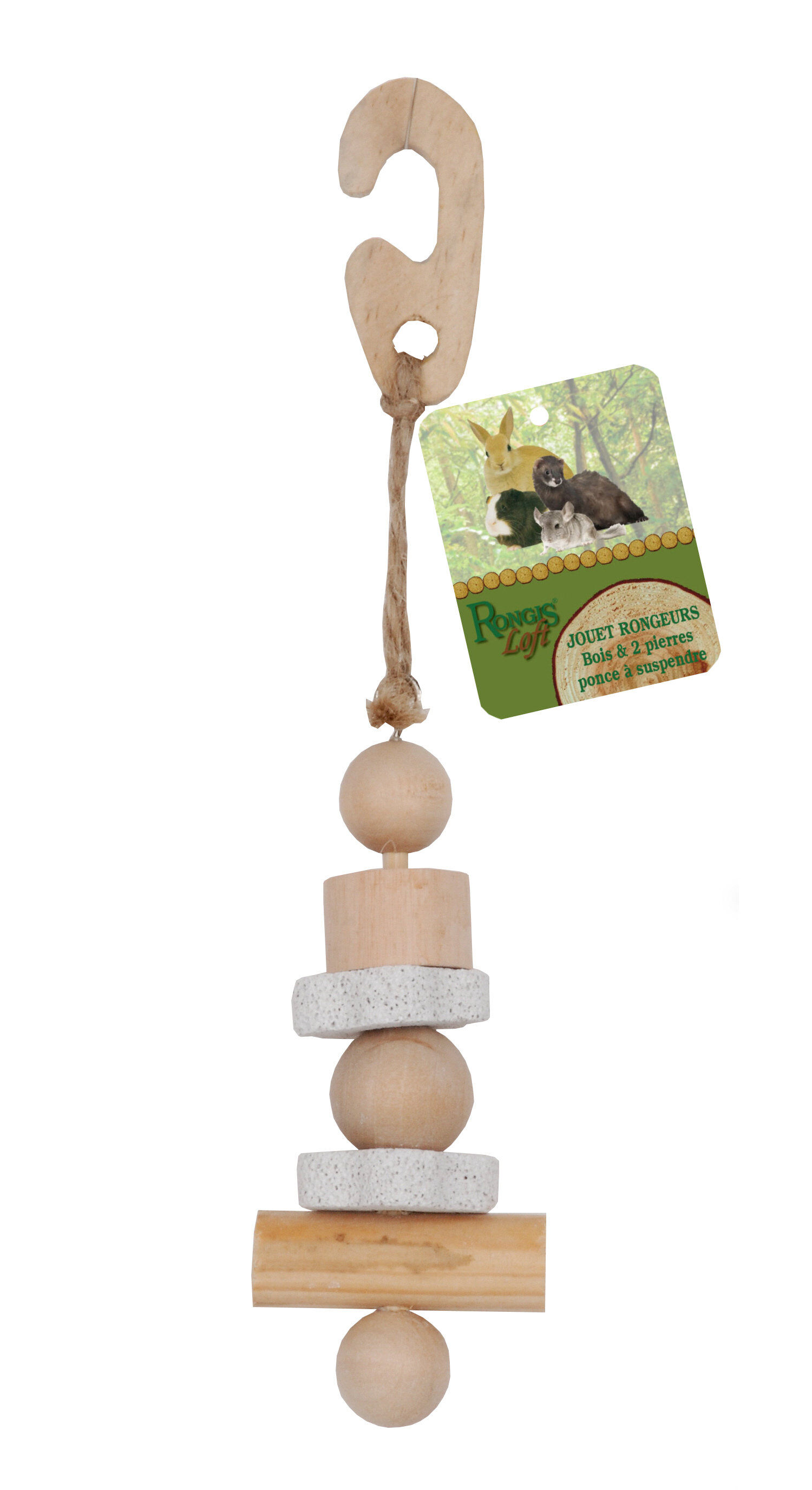Rongis - Jouet Nac 2 Pierres + Bois Image num&eacute;ro 1