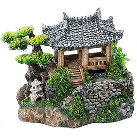 EBI - Décoration Korean Cottage pour Aquarium - 22,5x19x18,5cm