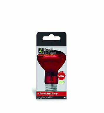 Reptile Systems - Lampe Infrared Heat Lamp E27 pour Reptiles - 50W