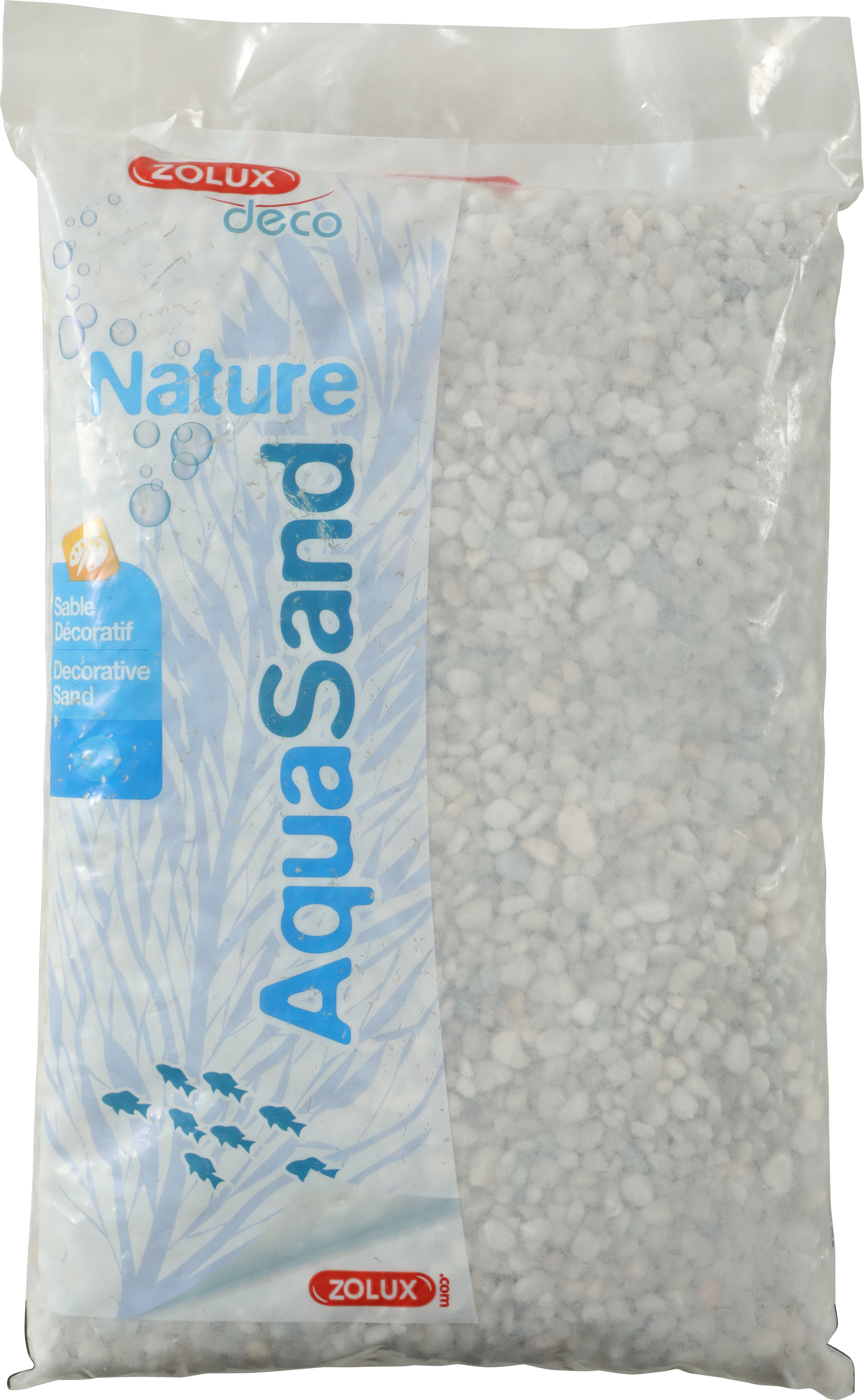 Zolux - Gravier Aquasand Nature Gris Moyen pour Aquarium - 4,5Kg Image num&eacute;ro 1