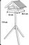 Flamingo - Mangeoire Hafnir + Support - 42x40,5x119cm Indicateur image numéro 3