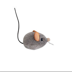 Outward Hound - Jouet Souris Squeak Mouse pour Chats - Gris