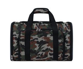 Wouapy - Sac de Transport Camping Camouflage pour Chien - 45x25x28cm