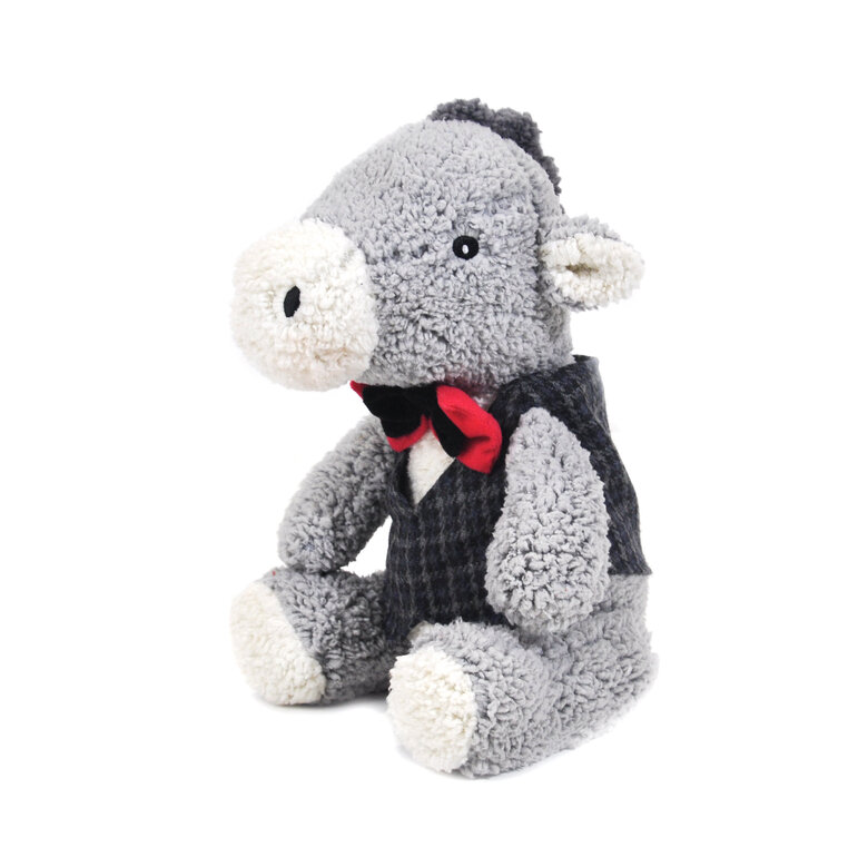 Animalis - Jouet Ane Calin Laine Recyclée pour Chiens - 28cm Image numéro 2 Animalis - Jouet Ane Calin Laine Recyclée pour Chiens - 28cm Image numéro 2