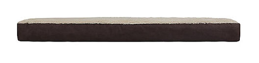 Animalis - Matelas Tissu Suédine Marron et Beige pour Chien - 120x75x12cm image number null