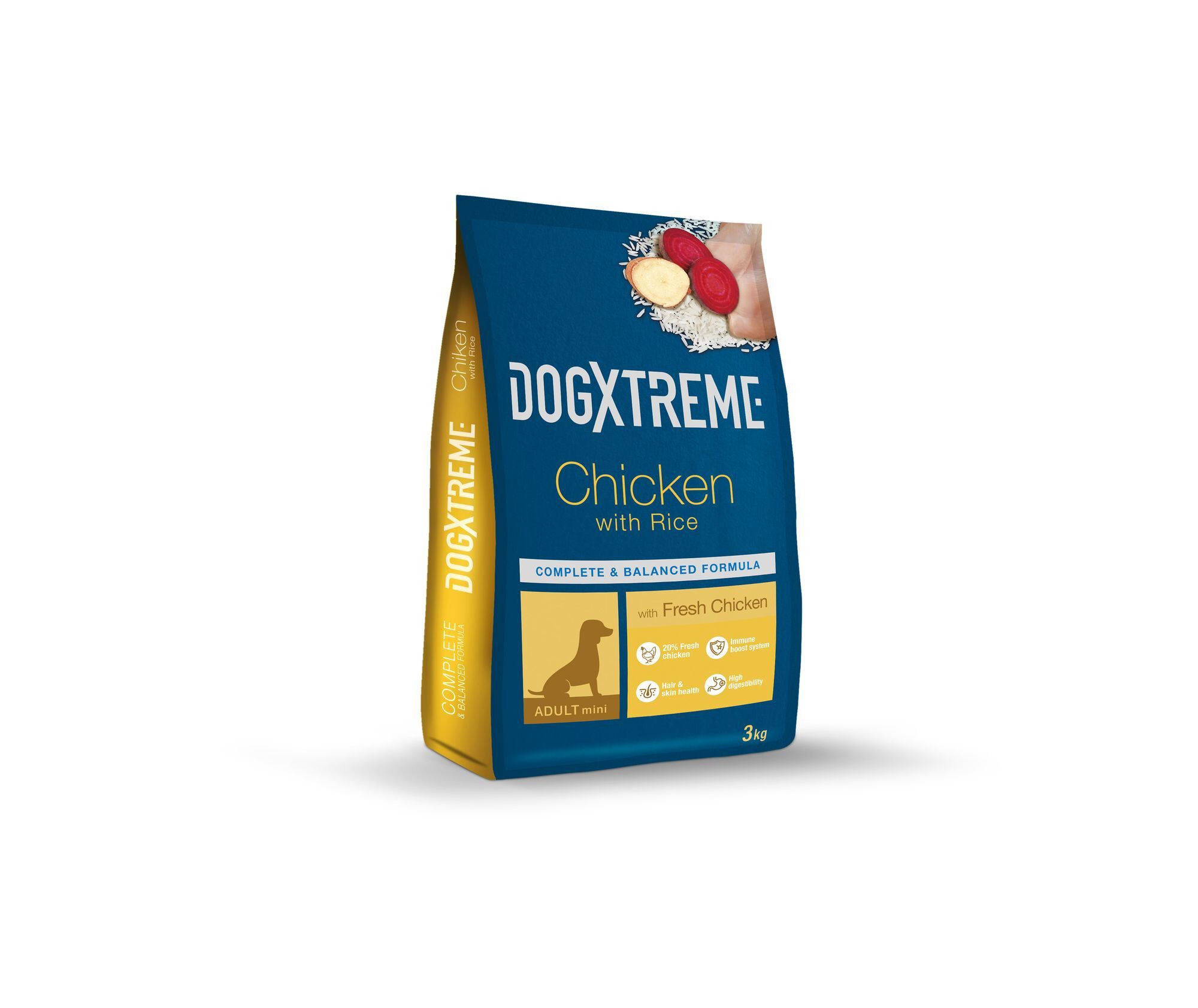 DogXtreme - Croquettes Mini Adulte au Poulet Frais pour Petit Chien - 3Kg Image num&eacute;ro 2