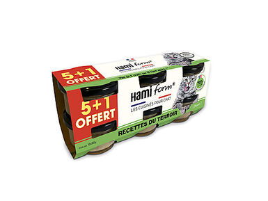 Hamiform - Recettes du Terroir Gourmandes Bœuf Canard et Dinde - 6x80g