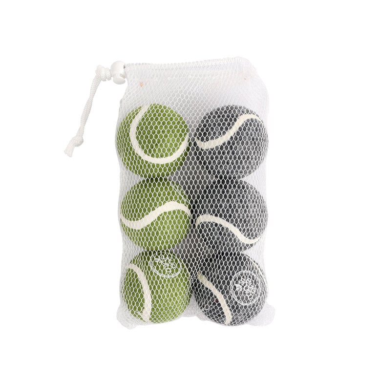 Minus One - Balles tennis Recyclées x6 Image numéro 1 Minus One - Balles tennis Recyclées x6 Image numéro 1