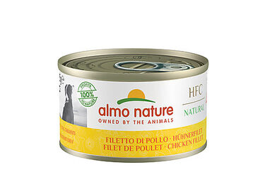 Almo Nature - Pâtée en Boîte HFC Filet de Poulet pour Chien