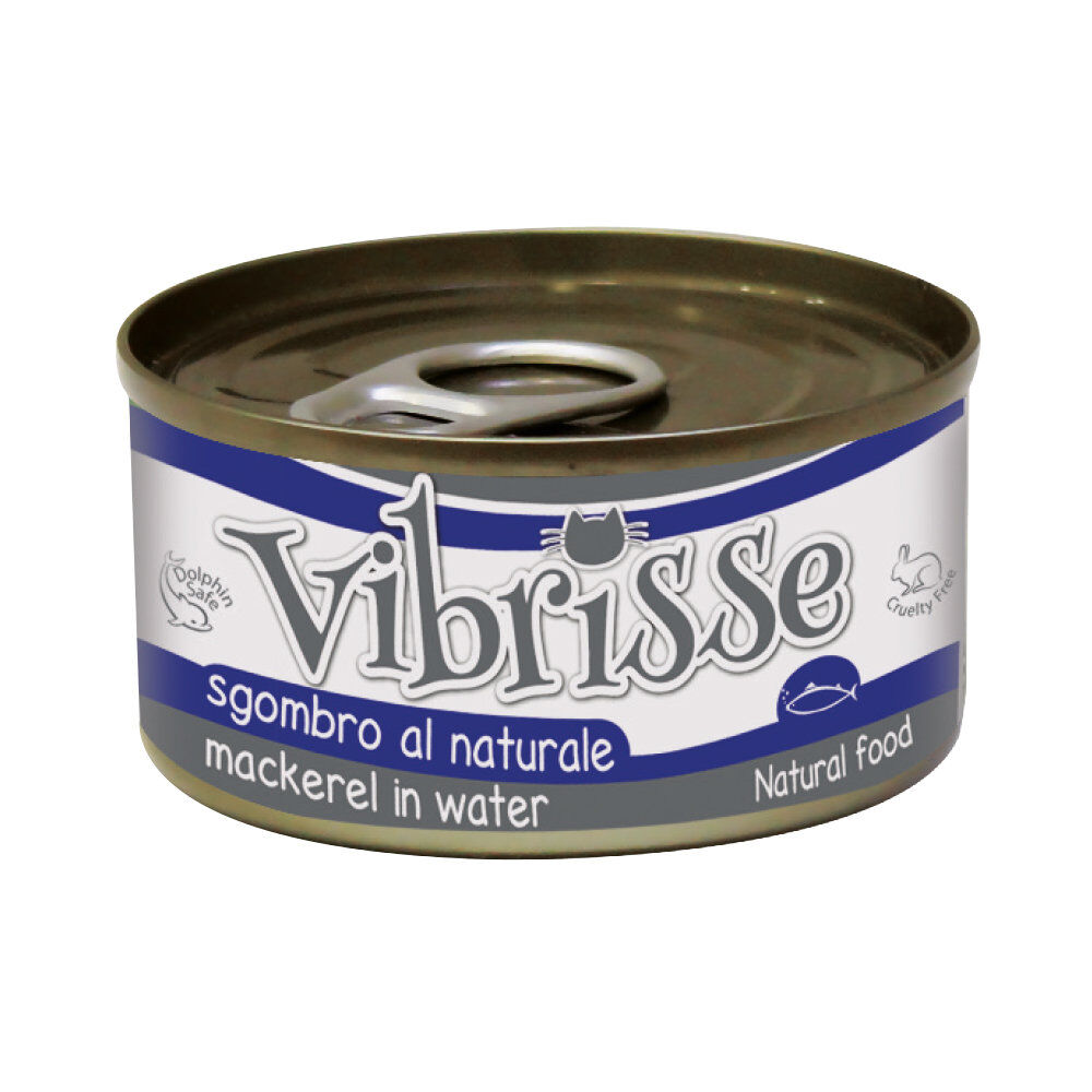 Vibrisse - P&acirc;t&eacute;e Natural Food au MAQUEREAU pour Chats -70g Image num&eacute;ro 1