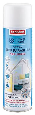 DiméthiCARE - Spray STOP Parasites pour Habitat - 250ml