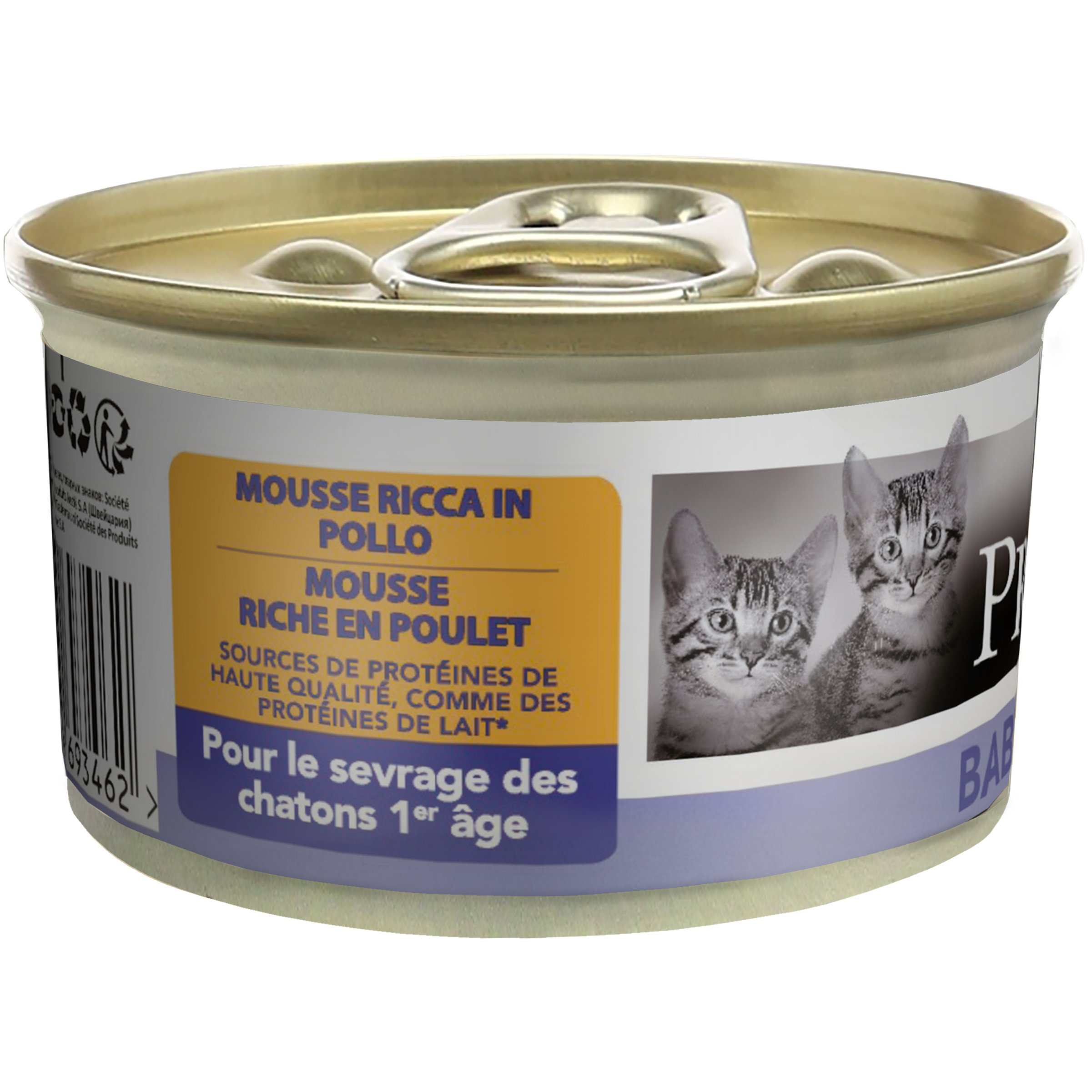 Pro Plan - P&acirc;t&eacute;e en Mousse Baby Kitten au Poulet pour Chaton - 85g Image num&eacute;ro 3