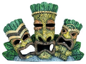 Superfish - Décoration Tiki Triple Brown pour Aquarium - 16cm