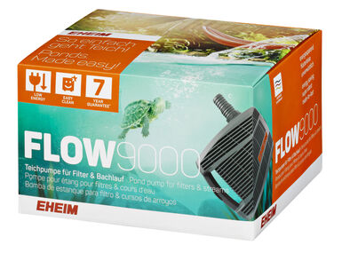 Eheim - Pompe Flow 9000 Filtre/Cascade pour Bassin