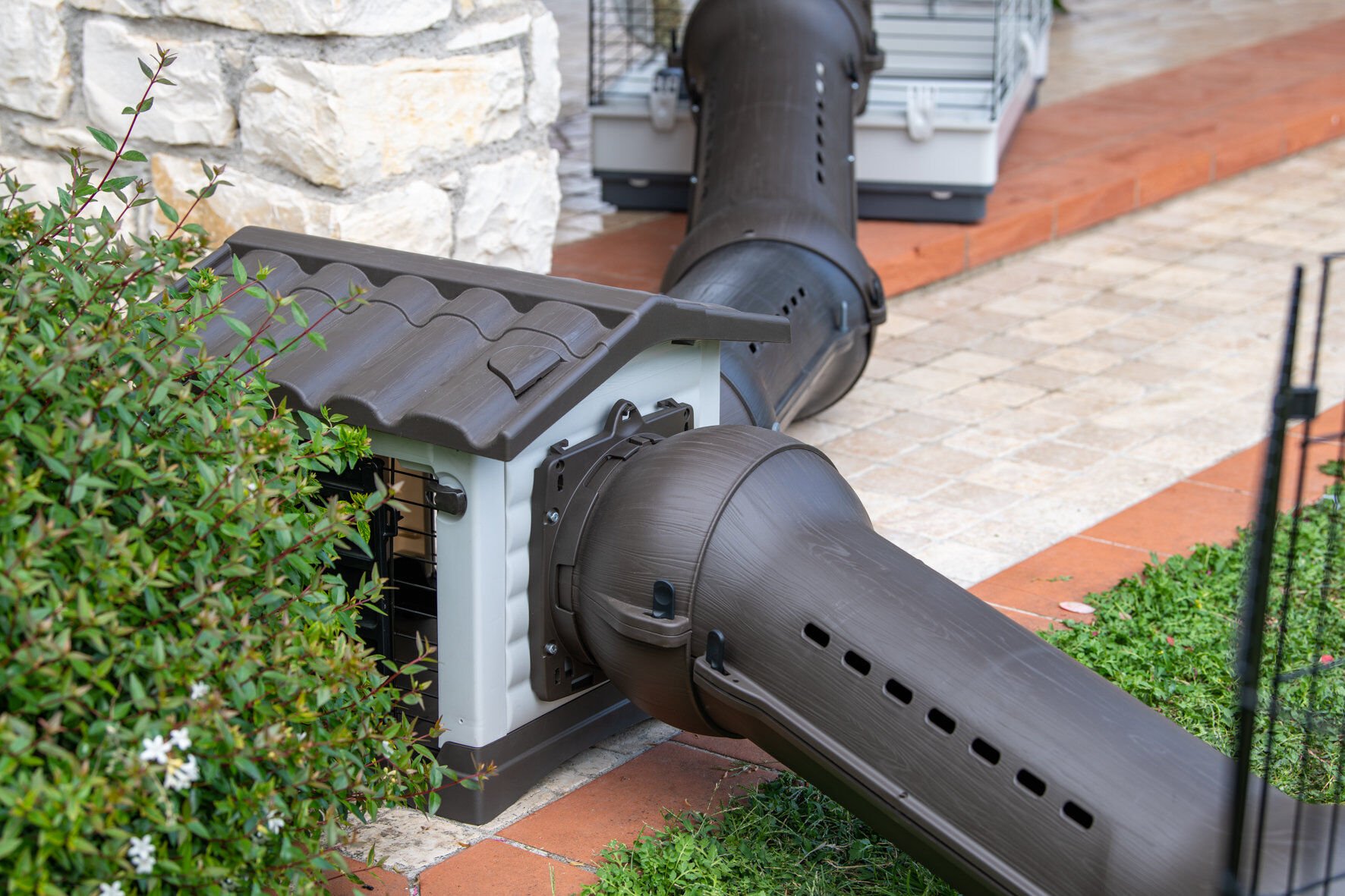 Ferplast - Cage Krolik Large Gris pour Lapin - 100cm Image num&eacute;ro 11