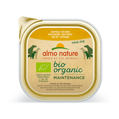 Almo Nature - Pâtée Bio Organic Poulet - 300g