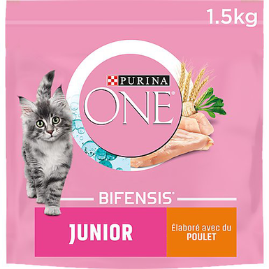 Croquettes light pour chat âgé au poulet 1.5KG - HILL'S