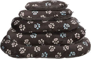 Trixie - Coussin Jimmy, ovale, taupe
