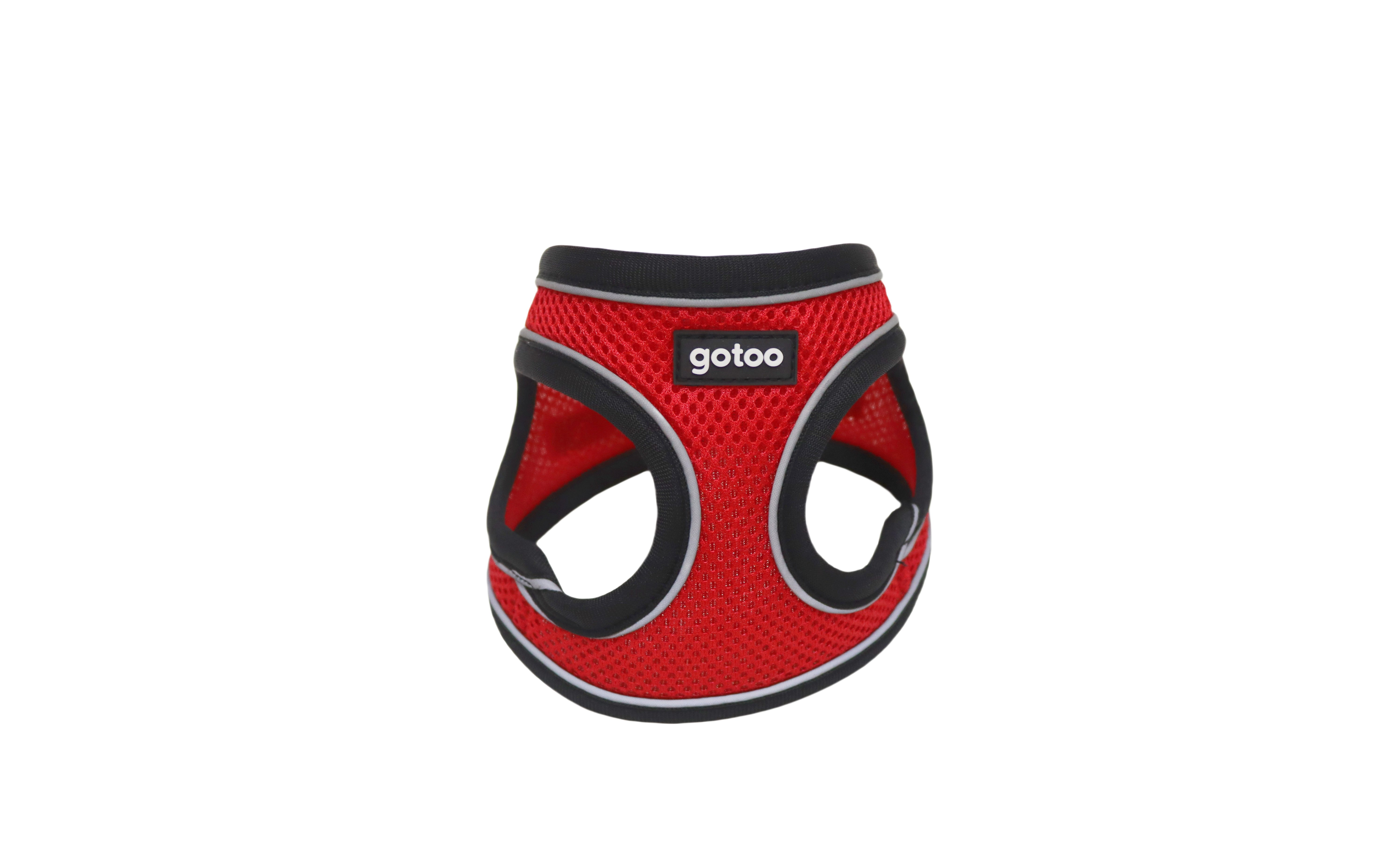 Gotoo - Harnais en Mesh Rouge pour Chien - XS Image num&eacute;ro 1