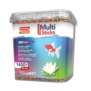 Colombo - Aliment en Multi Sticks pour Poissons de Bassin