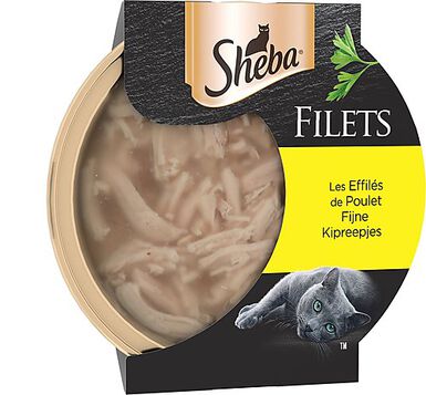 Sheba - Repas les Effilés de Poulet pour Chat - 60g