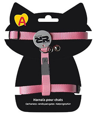 Animalis - Harnais Basic pour Chat - Rose