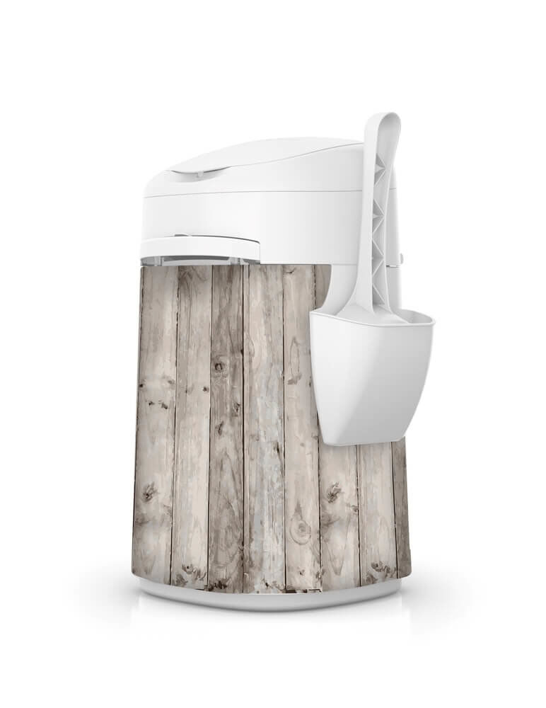 LitterLocker - Housse pour LitterLocker DESIGN - Bois Image num&eacute;ro 2