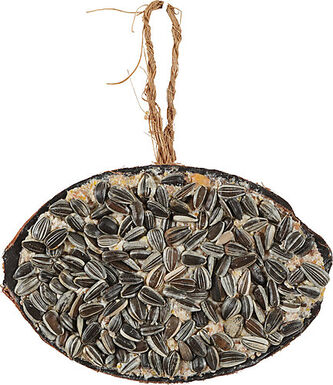 Zolux - Demi noix de coco avec graisse et graines de tournesol - 250g