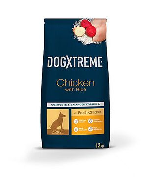 DogXtreme - Croquettes au Poulet Frais pour Chien de Toute Race - 12Kg