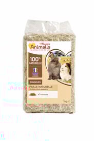 Animalis Nature - Litière Paille Naturelle pour Rongeurs