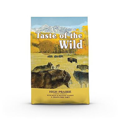 Taste of the Wild - Croquettes Canine High Prairie Bison et Gibier pour Chien - 12Kg