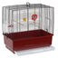 Ferplast - Cage Rekord 3 pour Oiseaux Exotique - Noir/Rouge Indicateur image numéro 4