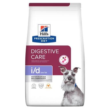 Hill's - Croquettes Prescription Diet Digestive Care i/d Low Fat pour Chiens - 12Kg