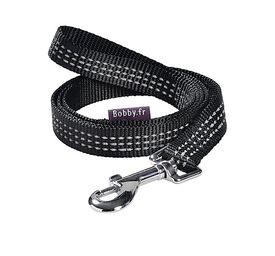 Bobby - Laisse Safe Noire pour Chiens