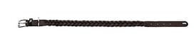 Hunter - Collier Solid Education en Cuir de Bœuf Marron