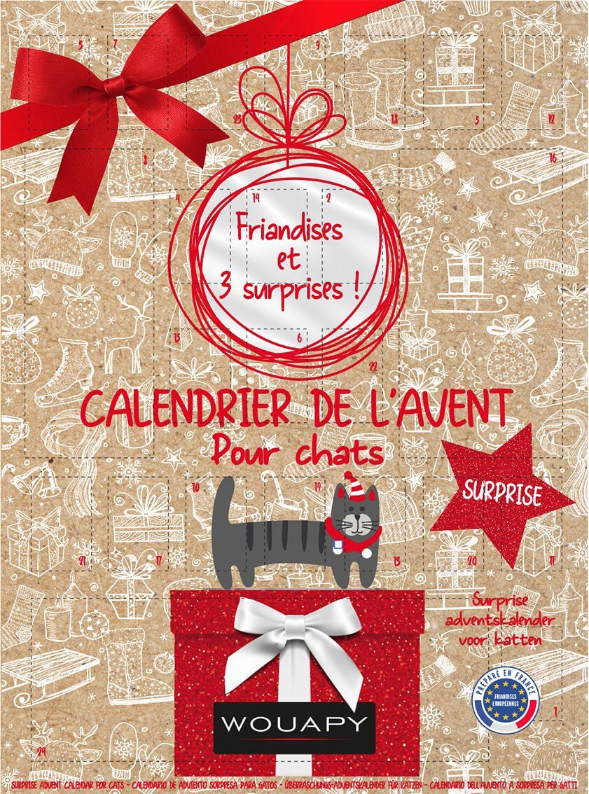 Wouapy - Calendrier de l'Avent Surprise - Chat Image num&eacute;ro 1