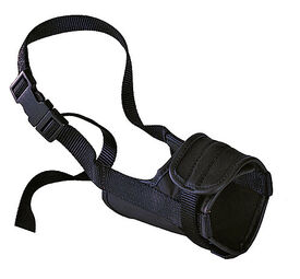 Ferplast - Muselière en Nylon Noir Safe