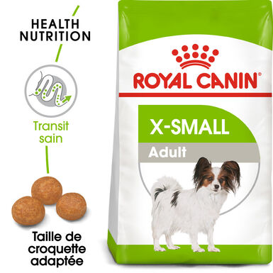 Royal Canin -  Croquettes X-SMALL ADULT CHIEN DE TRES PETITE TAILLE - 500G