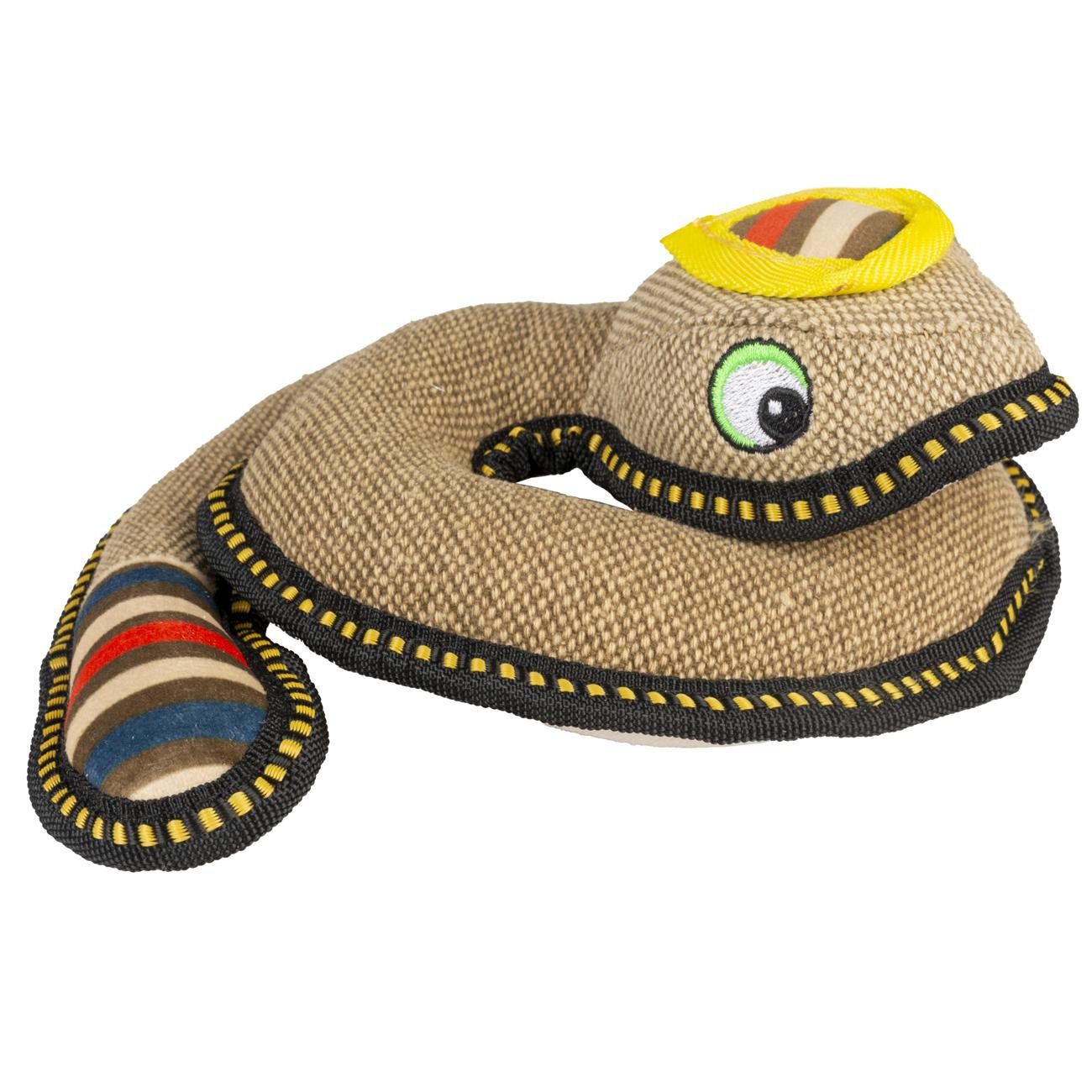 Duvoplus - Jouet Canvas Ornithorynque Brun pour Chiens - 34x21x6cm Image num&eacute;ro 1