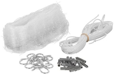 Kerbl - Filet de protection transparent pour chats - 2X3m