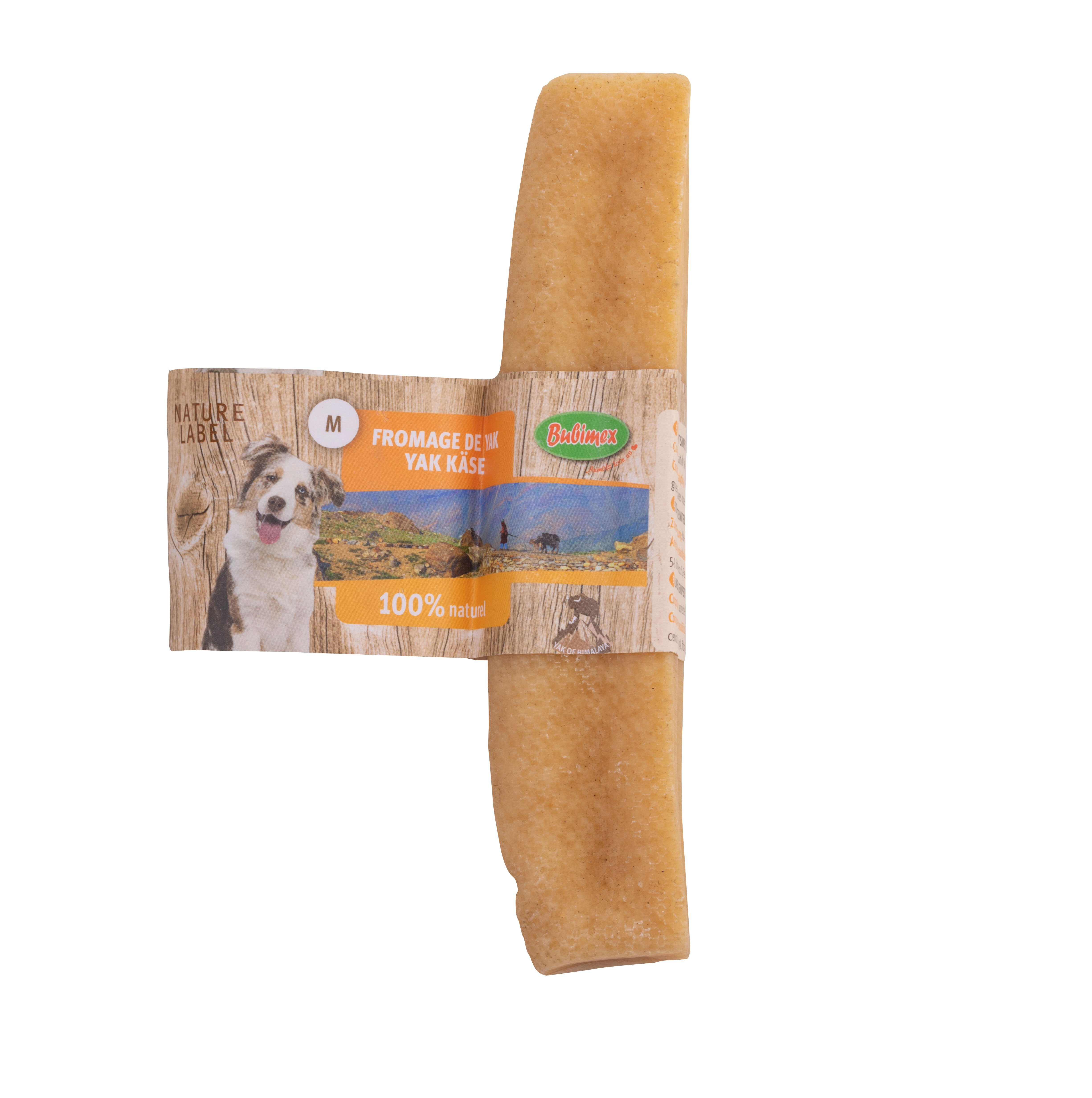 Bubimex - Friandise Fromage de Yak pour Chiens - 100/120g Image num&eacute;ro 1