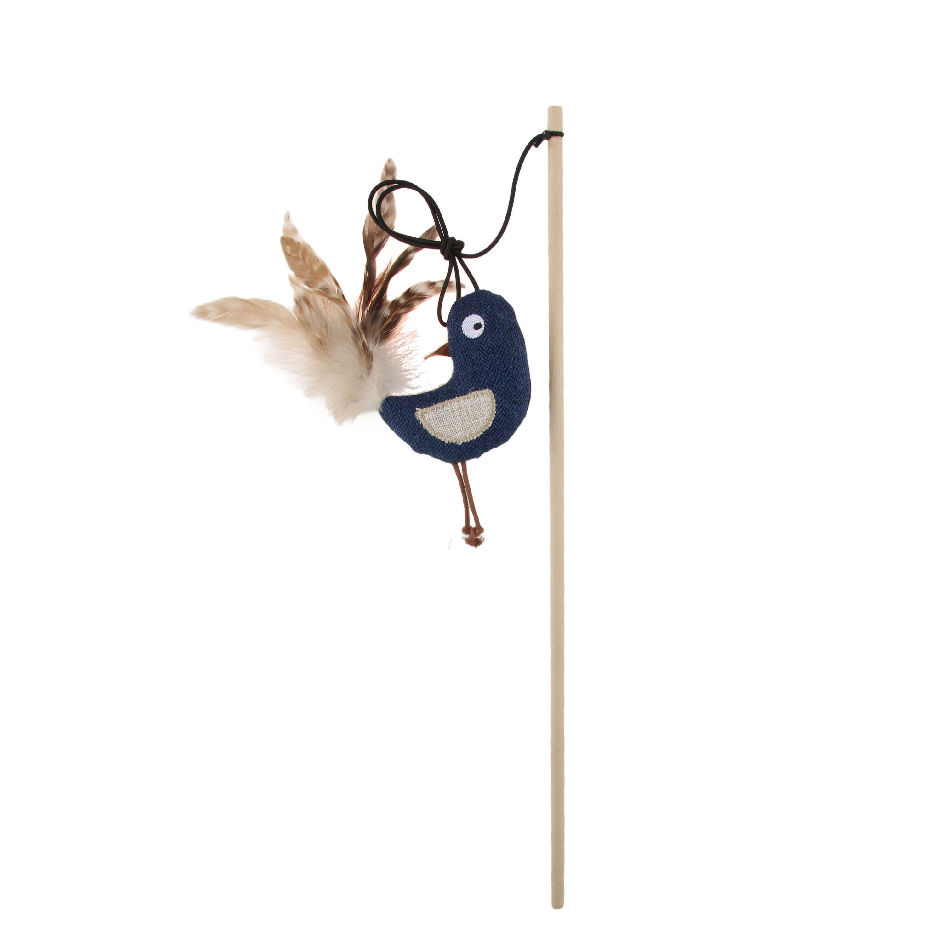 Anka - Canne &agrave; P&ecirc;che Oiseau pour Chats - 56cm Image num&eacute;ro 1