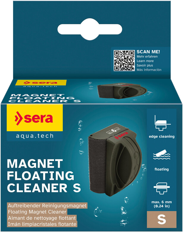 Sera - Aimant de Nettoyage Magnet Cleaner Floating - S Image numéro 1 Sera - Aimant de Nettoyage Magnet Cleaner Floating - S Image numéro 1