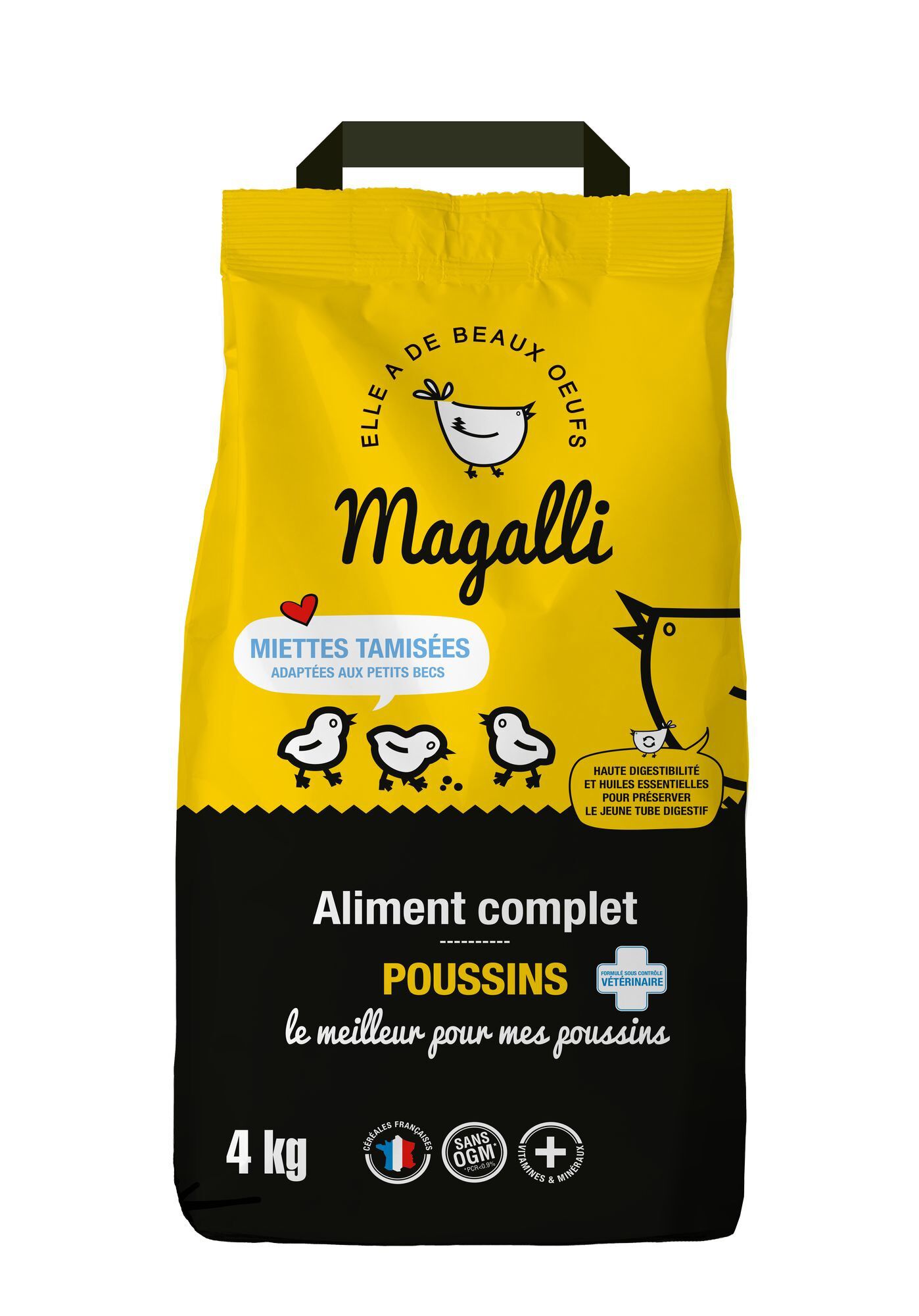 Magalli - Aliment Complet pour Poussin - 4Kg Image num&eacute;ro 1