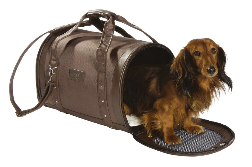 Bobby - Sac de Transport DEVIL pour Chien et Chat - Marron Image num&eacute;ro 2
