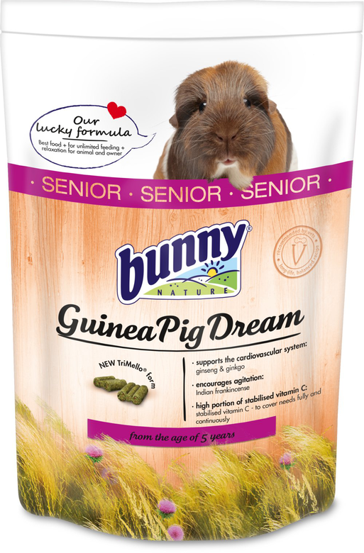 BunnyNature - Alimentation cochon d'Inde senior GuineaPigDream SENIOR - 1,5 kg image number null