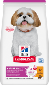 Hill's Science Plan - Croquettes au Poulet et Dinde pour Chien S&eacute;nior de Petite Race