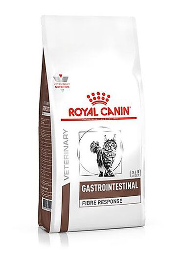Royal Canin - Croquettes Veterinary Diet Gastro Intestinal Fibre Response pour Chat - 4Kg image number null
